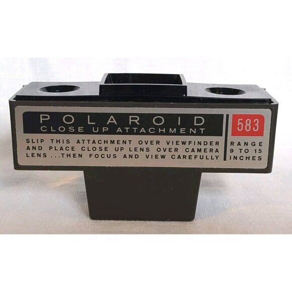 Polaroid Close Up Kit #583 Attachment For Color Pack Cameras Accessory Lens Vtg - Picture 6 of 14